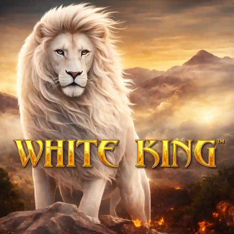 White King online slot game premium interface